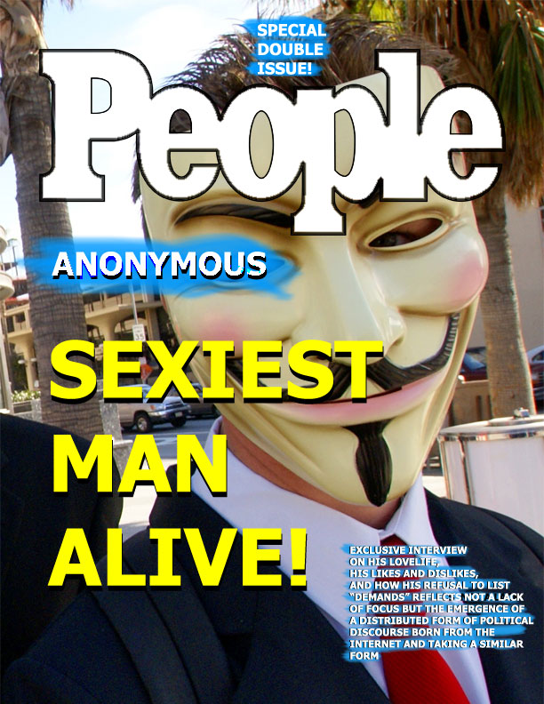 peopleAnonCoverSM People Magazine - Anonymous - Sexiest Man Alive!