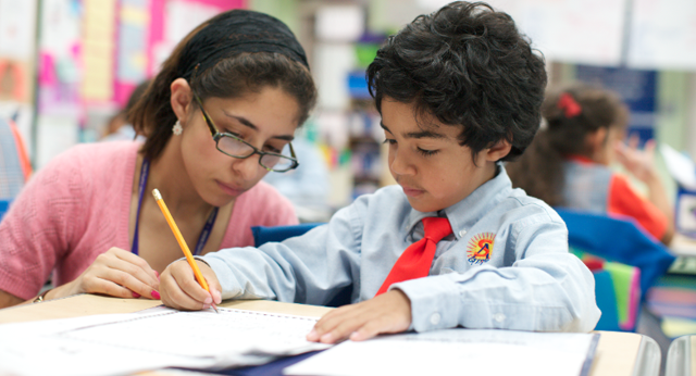 student and teacher